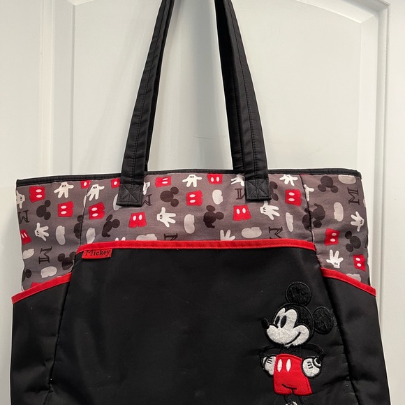 Disney Bags Large Disney Mickey Mouse Diaper Bag Poshmark